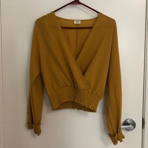 Mustard Wilfred Reign Blouse size small